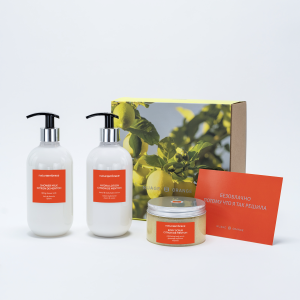 Beauty box Сitron de Menton (молочко для душа+лосьон для  тела+скраб)